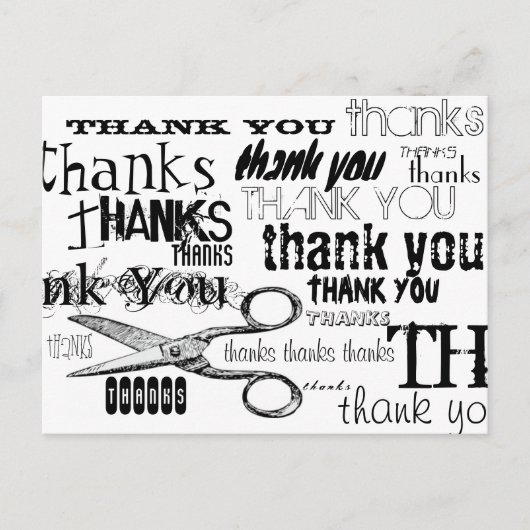 dank u wel kaarten (Voorkant)