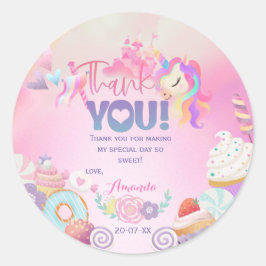 Dank u wel, Labels van de Sweet Birthday Gift