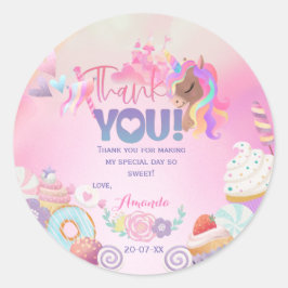 Dank u wel, Labels van de Sweet Birthday Gift