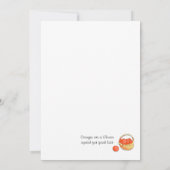 Dank u wel, met Good Luck Bedankkaart (Achterkant)