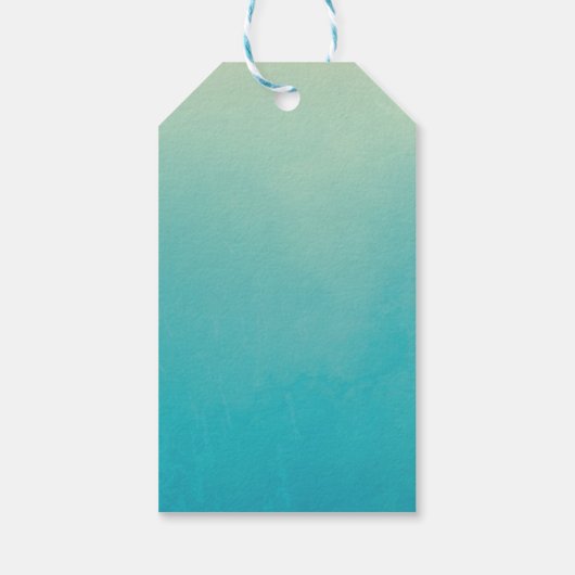 Dank u wel met Happy Jumping Porpoise Cadeaulabel (Achterkant)