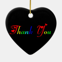 Dank u wel met het rode hart