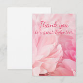 Dank u wel, mooie bloemen van de bloemenfamilie va bedankkaart (Voorkant / Achterkant)