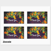 Dank u wel Nasturtium Stickers (Vel)