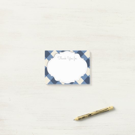 Dank u wel, netky Notes (Op bureau)