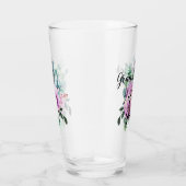 Dank u wel oma Groom of Bride Paars Glas (Rechts)
