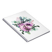 Dank u wel oma Groom of Bride Paars Notitieboek (Rechterzijde)