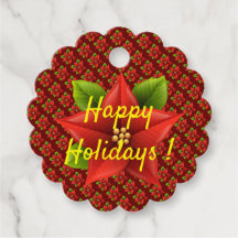 Dank u wel, pretentietags voor feestdagen