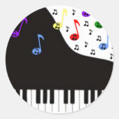 Dank u wel ronde sticker (Voorkant)