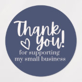 Dank u wel Stickers (Design 2)