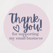 Dank u wel Stickers (Design 1)