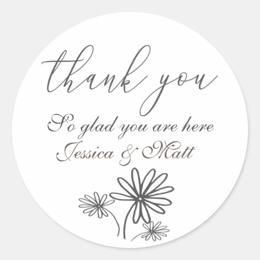 Dank u wel Stickers (Voorkant)