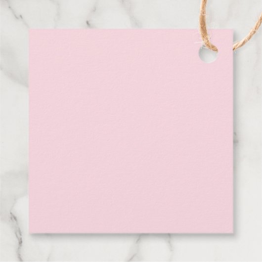 Dank u wel, tekstbloemen bedankjes labels (Achterkant)