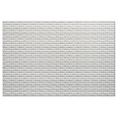 Dank u wel Typografie Text Stof (Yard (91,4 cm))