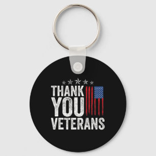 Dank u wel Veteranen Service Patriot Veteran Day A Sleutelhanger