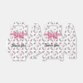 Dank u wel voor de doos bedankdoosjes (Uitgevouwen)