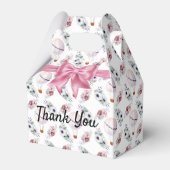 Dank u wel voor de doos bedankdoosjes (Voorkant Zijde)