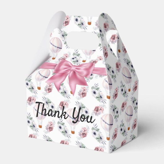 Dank u wel voor de doos bedankdoosjes (Voorkant Zijde)