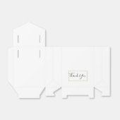 Dank u wel voor de doos bedankdoosjes (Uitgevouwen)