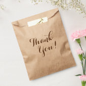 Dank u wel voor uw cadeautjes bedankzakje (Gezegeld)