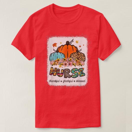 Dank u wel zuster Pumpkin-luipaard voor uw deken T-shirt (Design voorkant)