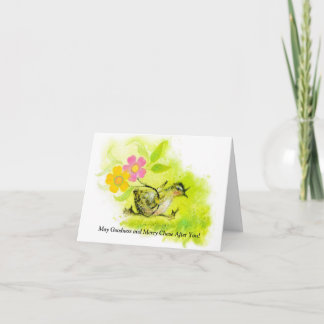 Dank u/Wenskaart, 4"x5.6"Dank u kaart