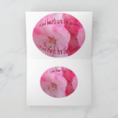 Dank u Wenskaart Bedankkaart (Binnen)