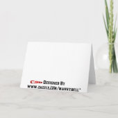 Dank u Wenskaart Bedankkaart (Achterkant)