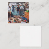 Dank u Wenskaart Notitiekaartje (Voorkant / Achterkant)