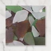 Dank u Zee Glass Photo Multipurpose Bedankt Bedankjes Labels (Achterkant)