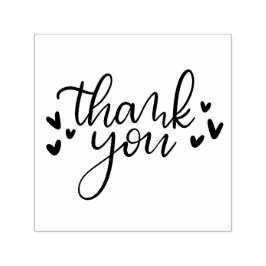 Dank u zelf-inkt stempel