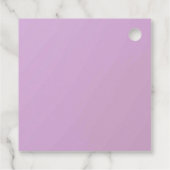 Dank u Zilveren Regenboogballonnen Bedankjes Labels (Achterkant)