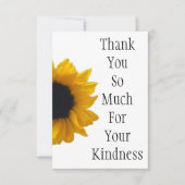 DANK U ZO VEEL VOOR UW KINDERNIS Dank u wel Bedankkaart (Voorkant)