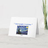 Dank u zonsondergang bedankkaart (Achterkant)