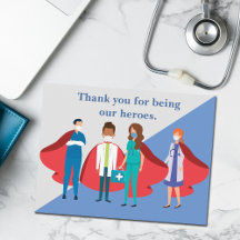 Dank U Zorgverleners Held Dokter Verpleegster