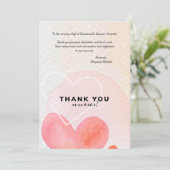 Dank u zuster bedankkaart (Staand voorkant)