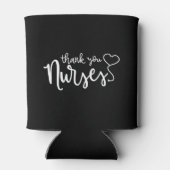 Dank u zuster | Fancy script Blikjeskoeler (Achterkant)