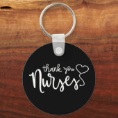 Dank u zuster | Fancy script Sleutelhanger (Voorkant)