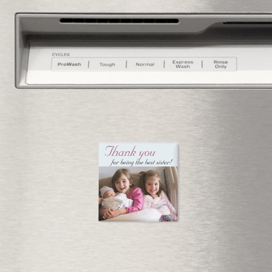 Dank u zuster foto magneet (Insitu (Vaatwasser))