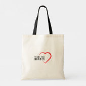 Dank u zuster | Hartrood Tote Bag (Achterkant)