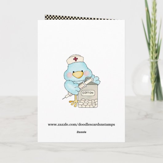 Dank u, zuster Kaart (Achterkant)