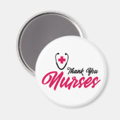 Dank u zuster | Roze Magneet (Voorkant / Achterkant)