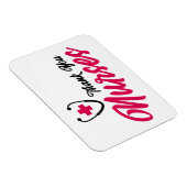 Dank u zuster | Roze Magneet (Rechterzijde)