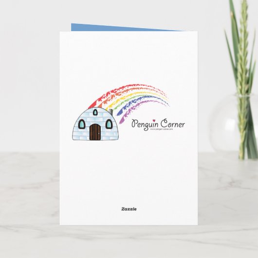 Dank u, zuster Sunshine Bedankkaart (Achterkant)