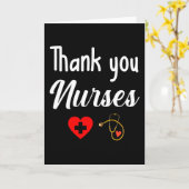 Dank u zuster. Zenuwwaardestijging cadeau Kaart (Gele Bloem)