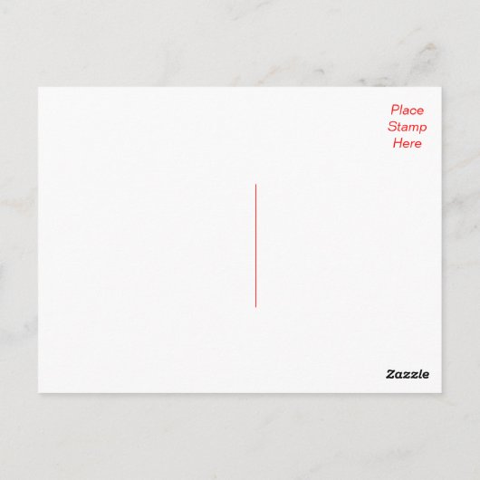 Dank u, zwarte en rode harten post Kaart (Achterkant)