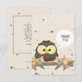 Dank Uuil Bedankkaart (Voorkant / Achterkant)
