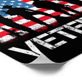 Dank Veteranen Dag Voor Kinderen Jeugd Patriottisc Poster (Hoek)