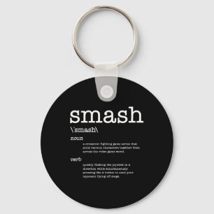Dank Videogames Smash Definitie Videospel Sleutelhanger