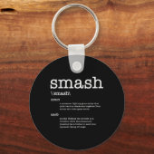 Dank Videogames Smash Definitie Videospel Sleutelhanger (Voorkant)